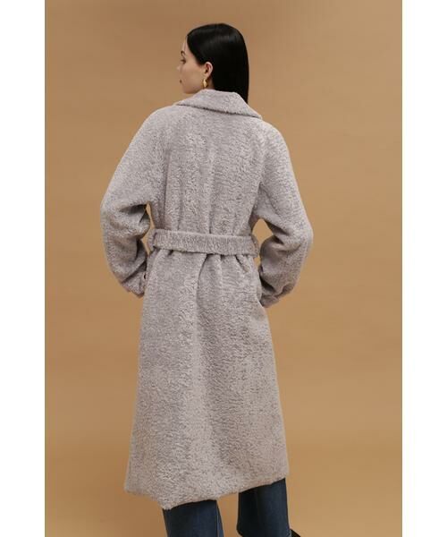 PINKY & DIANNE / ピンキーアンドダイアン アウター | ショートボアロングコート | 詳細7