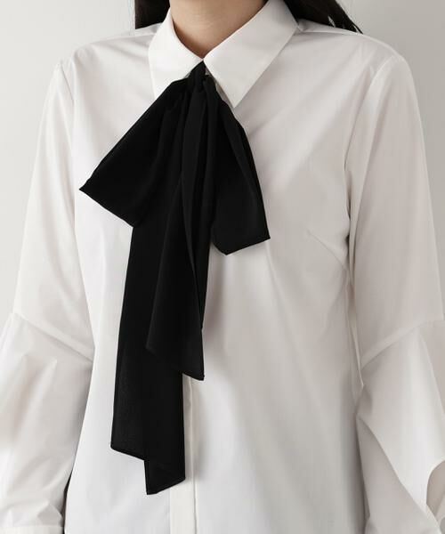 PINKY & DIANNE / ピンキーアンドダイアン シャツ・ブラウス | ◆ラッフルスリーブリボンブラウス | 詳細11