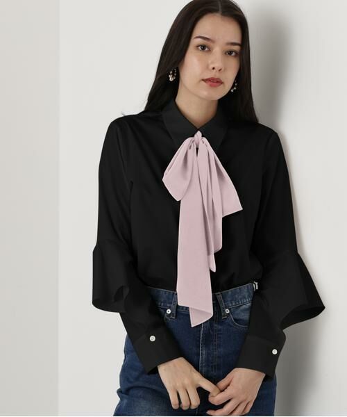 PINKY & DIANNE / ピンキーアンドダイアン シャツ・ブラウス | ◆ラッフルスリーブリボンブラウス | 詳細21