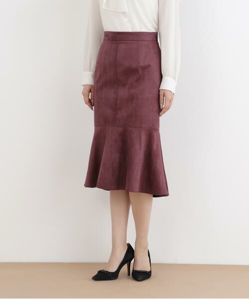 PINKY & DIANNE / ピンキーアンドダイアン スカート | ◆スエードマーメイドスカート | 詳細2