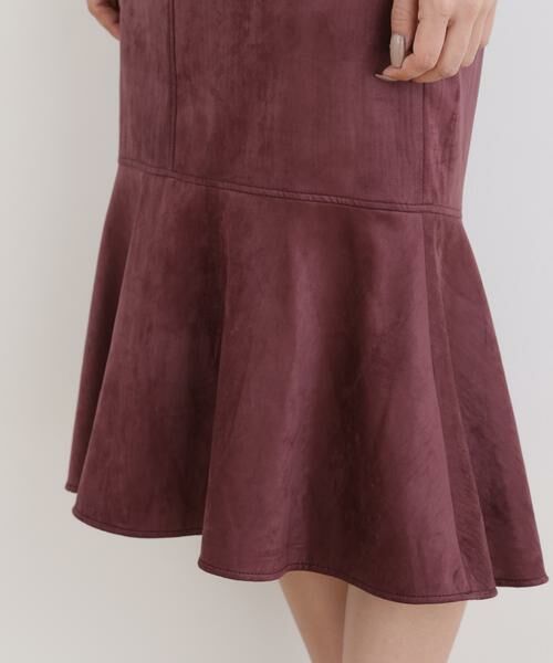 PINKY & DIANNE / ピンキーアンドダイアン スカート | ◆スエードマーメイドスカート | 詳細9