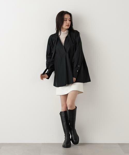 PINKY & DIANNE / ピンキーアンドダイアン スカート | ◆ツイルハイウエストミニスカート | 詳細7