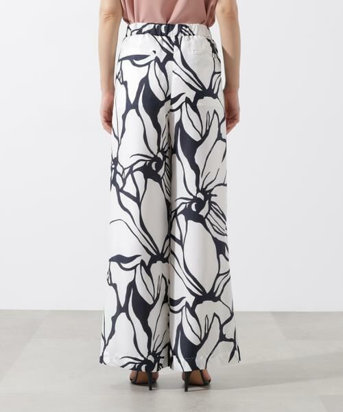 PINKY & DIANNE / ピンキーアンドダイアン パンツ | アートフラワープリントパンツ | 詳細10