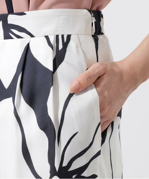 PINKY & DIANNE / ピンキーアンドダイアン パンツ | アートフラワープリントパンツ | 詳細12