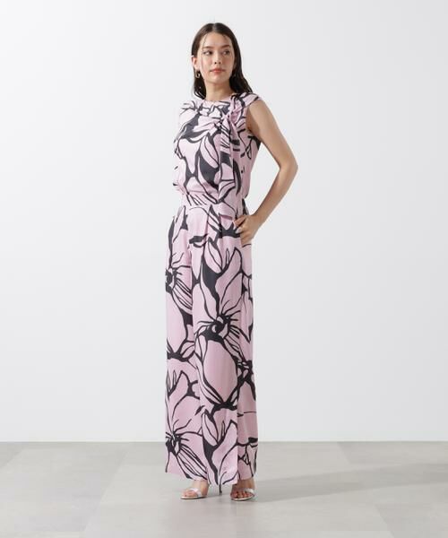 PINKY & DIANNE / ピンキーアンドダイアン パンツ | アートフラワープリントパンツ | 詳細24