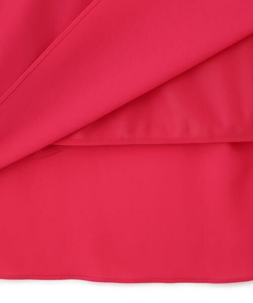 PINKY & DIANNE / ピンキーアンドダイアン ミニ丈・ひざ丈ワンピース | ◆タックフレアジョーゼットワンピース | 詳細12