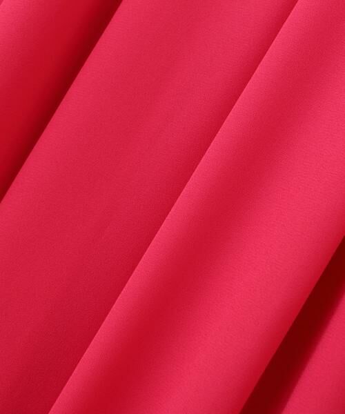 PINKY & DIANNE / ピンキーアンドダイアン ミニ丈・ひざ丈ワンピース | ◆タックフレアジョーゼットワンピース | 詳細13