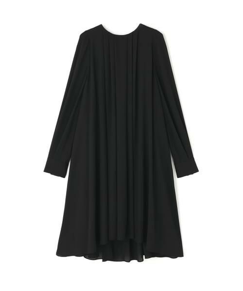 PINKY & DIANNE / ピンキーアンドダイアン ミニ丈・ひざ丈ワンピース | ◆タックフレアジョーゼットワンピース | 詳細14