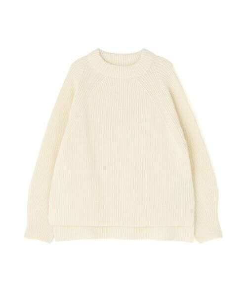 PINKY & DIANNE / ピンキーアンドダイアン ニット・セーター | ◆ファーグローブ付き畦ニットプルオーバー | 詳細7