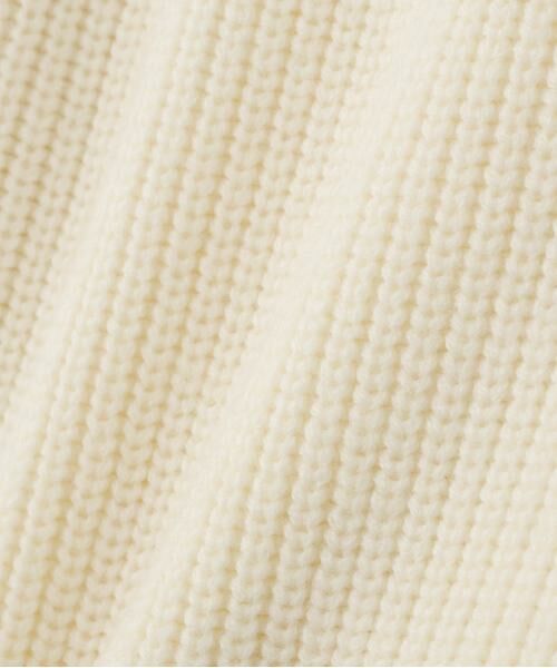 PINKY & DIANNE / ピンキーアンドダイアン ニット・セーター | ◆ファーグローブ付き畦ニットプルオーバー | 詳細20