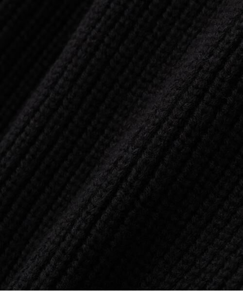 PINKY & DIANNE / ピンキーアンドダイアン ニット・セーター | ◆ファーグローブ付き畦ニットプルオーバー | 詳細27