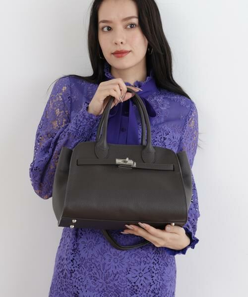 PINKY & DIANNE / ピンキーアンドダイアン バッグ | ［AULENTTI］レザートートバッグ | 詳細4