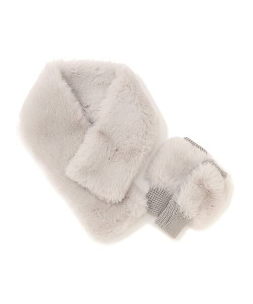 PINKY & DIANNE / ピンキーアンドダイアン マフラー・ショール・スヌード・ストール | ファーストール＆グローブ | 詳細1