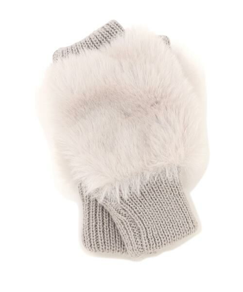 PINKY & DIANNE / ピンキーアンドダイアン マフラー・ショール・スヌード・ストール | ファーストール＆グローブ | 詳細4