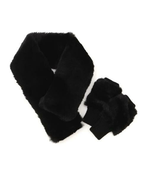 PINKY & DIANNE / ピンキーアンドダイアン マフラー・ショール・スヌード・ストール | ファーストール＆グローブ | 詳細13
