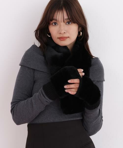 PINKY & DIANNE / ピンキーアンドダイアン マフラー・ショール・スヌード・ストール | ファーストール＆グローブ | 詳細14