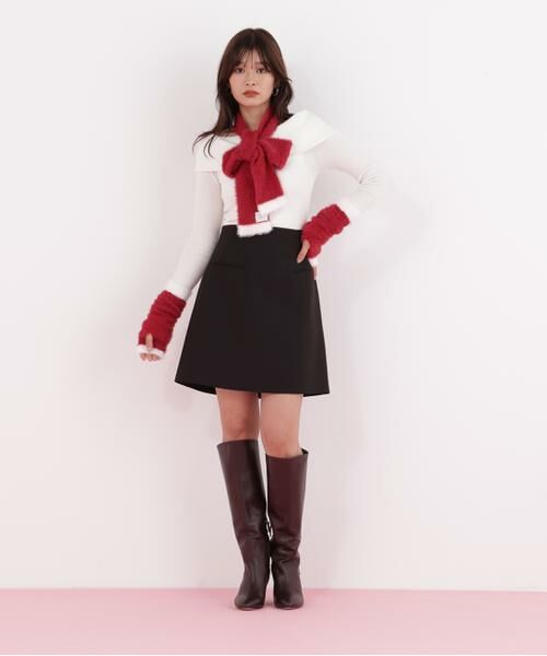 PINKY & DIANNE / ピンキーアンドダイアン マフラー・ショール・スヌード・ストール | ［WEB限定］ストール＆ハンドウォーマーセット | 詳細6