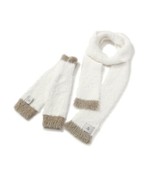 PINKY & DIANNE / ピンキーアンドダイアン マフラー・ショール・スヌード・ストール | ［WEB限定］ストール＆ハンドウォーマーセット | 詳細13