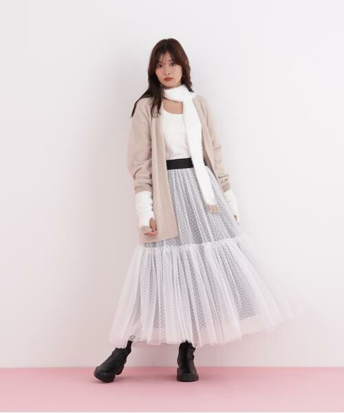 PINKY & DIANNE / ピンキーアンドダイアン マフラー・ショール・スヌード・ストール | ［WEB限定］ストール＆ハンドウォーマーセット | 詳細16