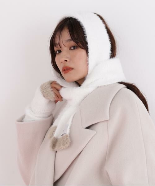 PINKY & DIANNE / ピンキーアンドダイアン マフラー・ショール・スヌード・ストール | ［WEB限定］ストール＆ハンドウォーマーセット | 詳細18