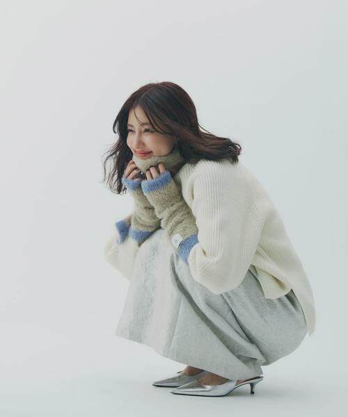 PINKY & DIANNE / ピンキーアンドダイアン マフラー・ショール・スヌード・ストール | ［WEB限定］ストール＆ハンドウォーマーセット | 詳細20