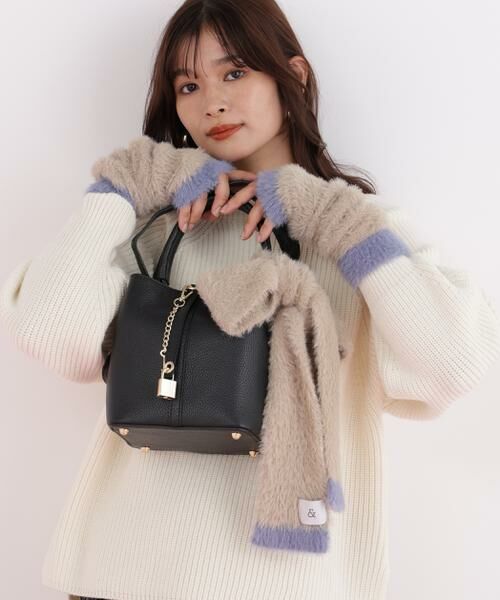 PINKY & DIANNE / ピンキーアンドダイアン マフラー・ショール・スヌード・ストール | ［WEB限定］ストール＆ハンドウォーマーセット | 詳細24