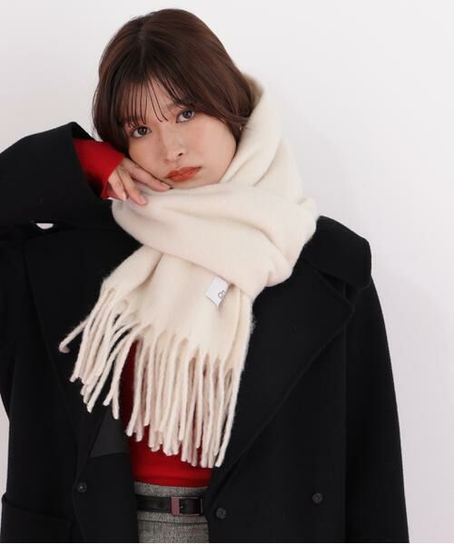 PINKY & DIANNE / ピンキーアンドダイアン マフラー・ショール・スヌード・ストール | ［WEB限定］ソフトタッチブークレーマフラー | 詳細1