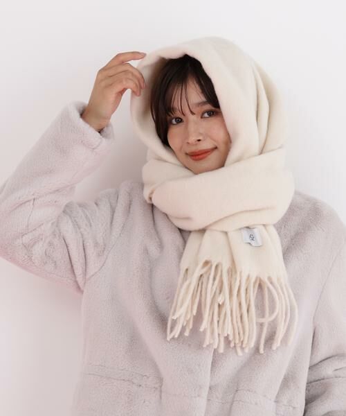 PINKY & DIANNE / ピンキーアンドダイアン マフラー・ショール・スヌード・ストール | ［WEB限定］ソフトタッチブークレーマフラー | 詳細5