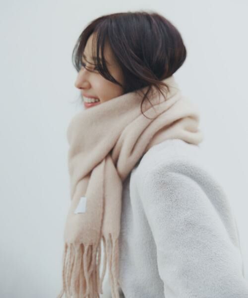 PINKY & DIANNE / ピンキーアンドダイアン マフラー・ショール・スヌード・ストール | ［WEB限定］ソフトタッチブークレーマフラー | 詳細9