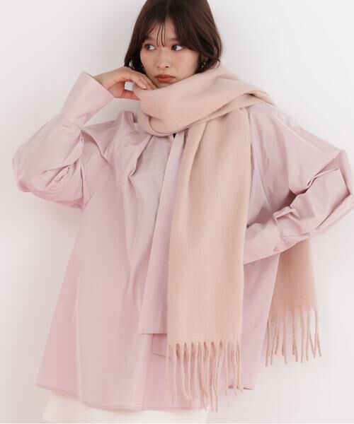 PINKY & DIANNE / ピンキーアンドダイアン マフラー・ショール・スヌード・ストール | ［WEB限定］ソフトタッチブークレーマフラー | 詳細12