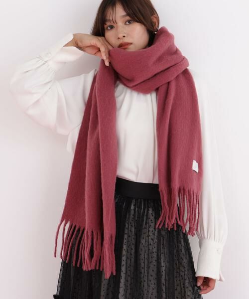 PINKY & DIANNE / ピンキーアンドダイアン マフラー・ショール・スヌード・ストール | ［WEB限定］ソフトタッチブークレーマフラー | 詳細17