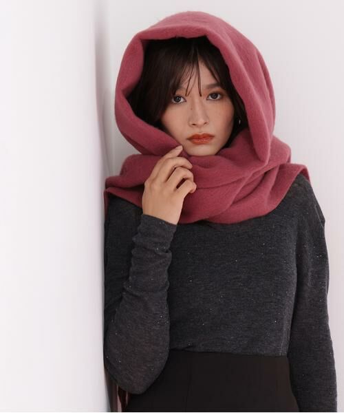 PINKY & DIANNE / ピンキーアンドダイアン マフラー・ショール・スヌード・ストール | ［WEB限定］ソフトタッチブークレーマフラー | 詳細20