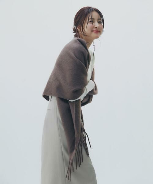 PINKY & DIANNE / ピンキーアンドダイアン マフラー・ショール・スヌード・ストール | ［WEB限定］ソフトタッチブークレーマフラー | 詳細22