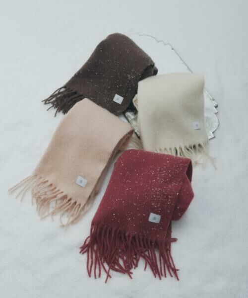 PINKY & DIANNE / ピンキーアンドダイアン マフラー・ショール・スヌード・ストール | ［WEB限定］ソフトタッチブークレーマフラー | 詳細27