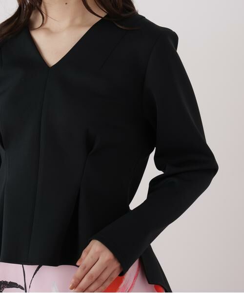 PINKY & DIANNE / ピンキーアンドダイアン シャツ・ブラウス | ◆タックフレアダンボールブラウス | 詳細16