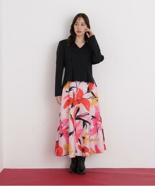 PINKY & DIANNE / ピンキーアンドダイアン シャツ・ブラウス | ◆タックフレアダンボールブラウス | 詳細11