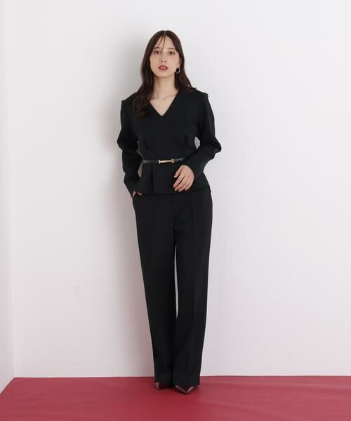 PINKY & DIANNE / ピンキーアンドダイアン シャツ・ブラウス | ◆タックフレアダンボールブラウス | 詳細12