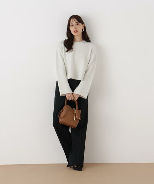 PINKY & DIANNE / ピンキーアンドダイアン パンツ | ◆ピンタックダンボールパンツ | 詳細17