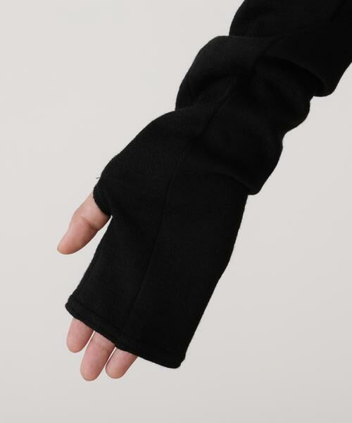 PINKY & DIANNE / ピンキーアンドダイアン ミニ丈・ひざ丈ワンピース | ◆ウールジャージタックドレープロングワンピース | 詳細11