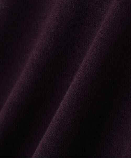 PINKY & DIANNE / ピンキーアンドダイアン ミニ丈・ひざ丈ワンピース | ◆ウールジャージタックドレープロングワンピース | 詳細15