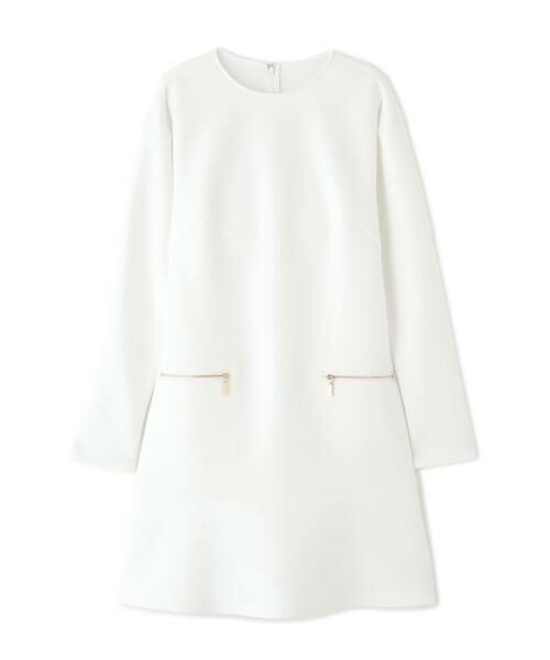 PINKY & DIANNE / ピンキーアンドダイアン ミニ丈・ひざ丈ワンピース | ◆ダンボールニットミニワンピース | 詳細1