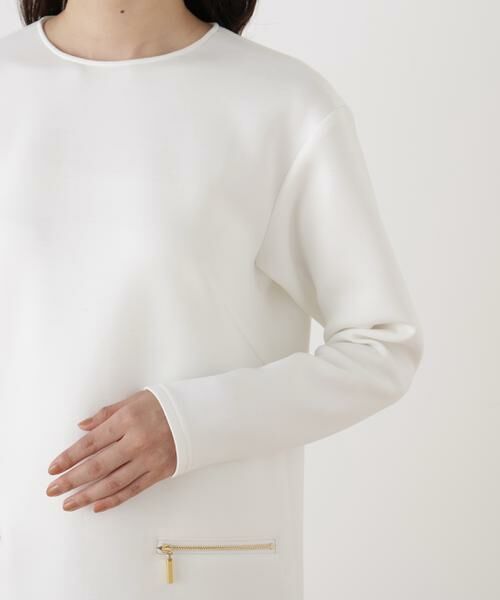 PINKY & DIANNE / ピンキーアンドダイアン ミニ丈・ひざ丈ワンピース | ◆ダンボールニットミニワンピース | 詳細10