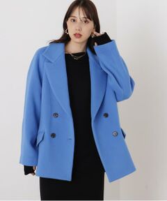 PINKY & DIANNE / ピンキーアンドダイアン アウター | ◆ダブルブレストショートコート