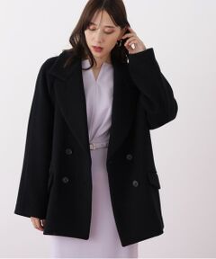 PINKY & DIANNE / ピンキーアンドダイアン アウター | ◆ダブルブレストショートコート