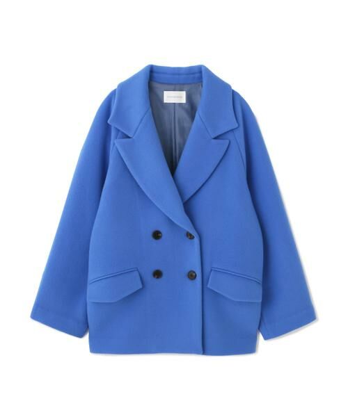 PINKY & DIANNE / ピンキーアンドダイアン アウター | ◆ダブルブレストショートコート | 詳細1