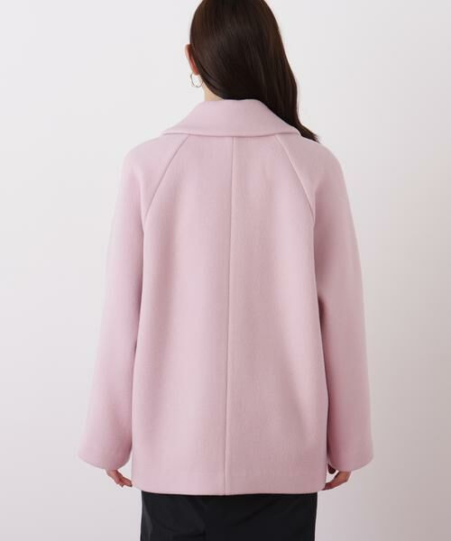 PINKY & DIANNE / ピンキーアンドダイアン アウター | ◆ダブルブレストショートコート | 詳細15