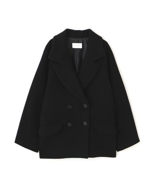 PINKY & DIANNE / ピンキーアンドダイアン アウター | ◆ダブルブレストショートコート | 詳細22