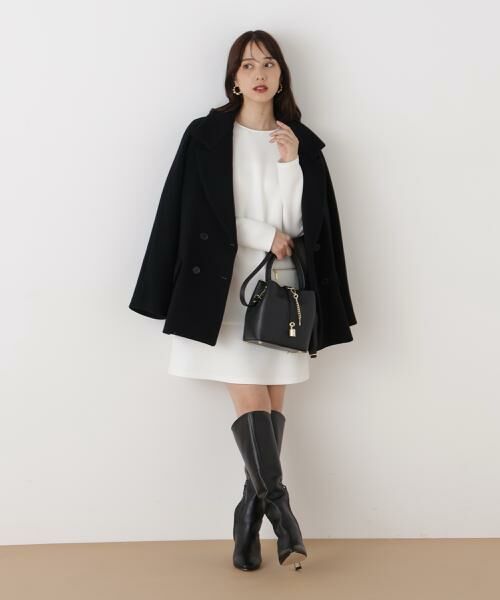 PINKY & DIANNE / ピンキーアンドダイアン アウター | ◆ダブルブレストショートコート | 詳細25