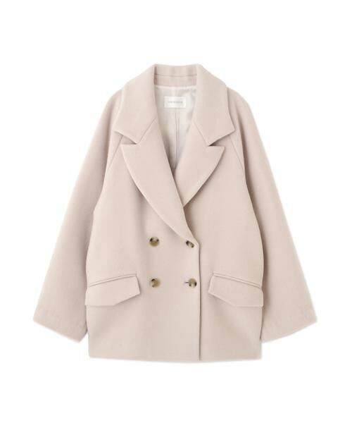 PINKY & DIANNE / ピンキーアンドダイアン アウター | ◆ダブルブレストショートコート | 詳細28