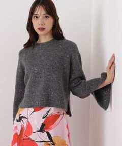 PINKY & DIANNE / ピンキーアンドダイアン ニット・セーター | ◆スパンコールニット